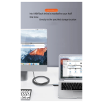 Kabel Berbagi Mouse dan Keyboard Tautan Data Sinkron untuk Duplikasi Komputer